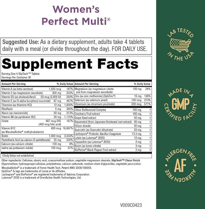 Purity Products Women’s Perfect Multi + OmegaBerry Fish Oil Women's Multi (Supports Urinary Tract Health Immune Bone Hair Skin Nails + More) - OmegaBerry (1250mg Omega-3 Vitamin D3 + More)