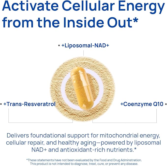 Selerb NAD+ Supplements for Men &amp 18 in 1 Magnesium Complex – Cellular Energy Muscle Sleep &amp Bone Support with Nitric Oxide Resveratrol CoQ10 Liposomal Magnesium D3 &amp K2