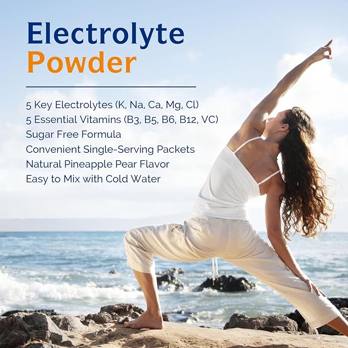 Innate Vitality Electrolytes Powder + Magnesium Glycinate Bundle High Absorption No Sugar Hydration &amp Exercise Support Value Pack Bundle &amp Save