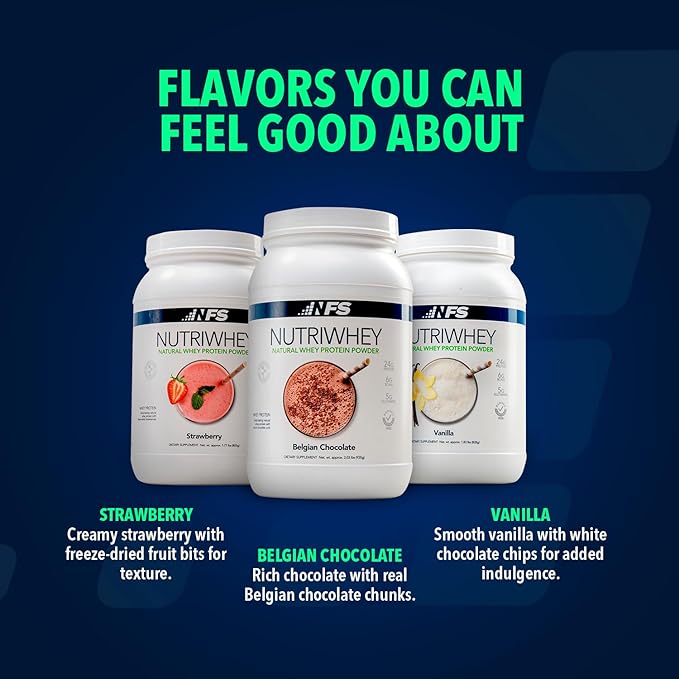 NF Sports Post Workout Nutri Whey Protein Powder Dietary Supplement Amino Energy Supports Immunity &amp Health BCAA Powder Protein Powered Helps Fight Stress (Vanilla Powder 852g 23 Servings)