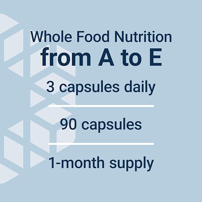 Life Extension Whole Food Multivitamin Plant-derived Vitamin D3 A B C &amp E Plus Minerals Plant extracts Stay Healthy from Head to Toe Gluten-Free Non-GMO Vegetarian 90 Capsules