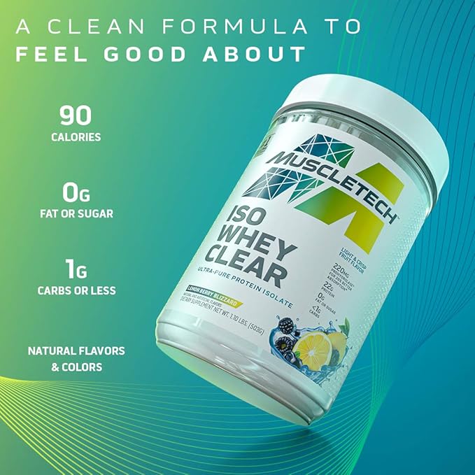 MuscleTech Creatine + Whey Protein Isolate Bundle Platinum Creatine Iso Whey Clear Orange