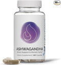InfiniWell Ashwagandha Supplements - Herbal Supplements with Shoden Ashwagandha Root - Promote Mental Clarity Hormonal Balance Daily Relaxation &amp Muscle Recovery (60 Capsules)