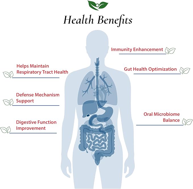 Foods For Gut Lactobacillus Salivarius Probiotic Powder 300 Billion cfu's | Made in USA | No Additives | Digestive &amp Immune Support | High Potency | L.Salivarius | 30 Gram (1.05 Oz)