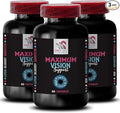 Pure view - EYE VISION SUPPLEMENT - Vision balance Clearer vision Precision sight Focus improvement Eye sharpener Vivid vision Focus sharpener Visual boost Better image 3 Bottle 180 Capsules