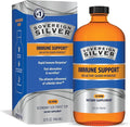 Sovereign Silver Immune Support - Colloidal Silver Bio-Active Silver Hydrosol 10 ppm Liquid Twist Top 32 Fl Oz (946 mL)