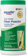 Fiber Powder 17.6 oz - 125 Servings Daily Fiber Soluble Supplement Powder Unflavored Easy Blend for Foods and Beverages