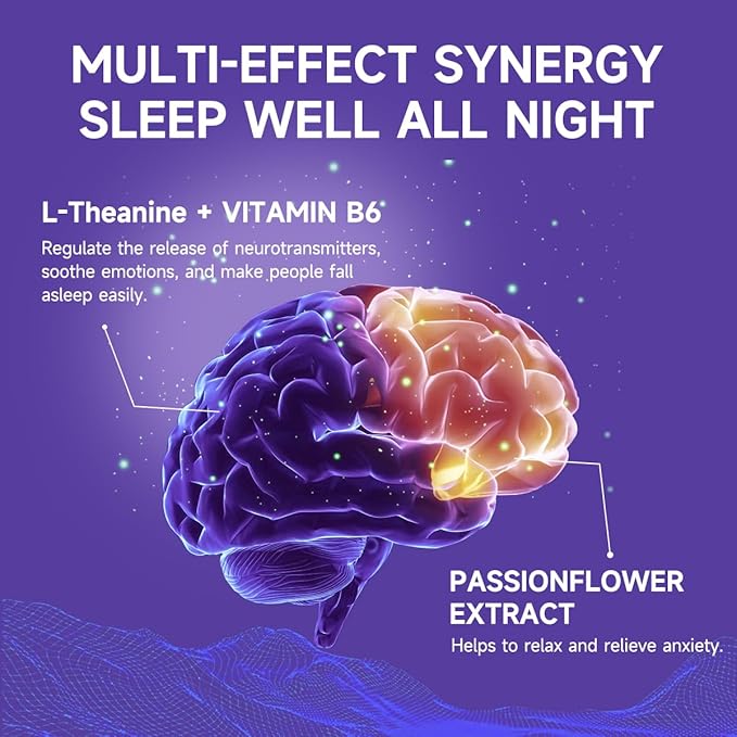Sleep Gummies No Melatonin - Kids Sleep Gummies with L-Theanine Magnesium &amp Herbal Blend 60 Vegan Sleep aids for Adults Reduces Nighttime Overthinking