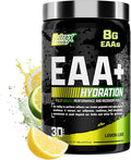 Nutrex Research EAA Hydration | EAAs + BCAA Powder | Muscle Recovery Strength Muscle Building Endurance | 8G Essential Amino Acids + Electrolytes | (Packaging My Vary) 30 Servings (Lemon Lime)