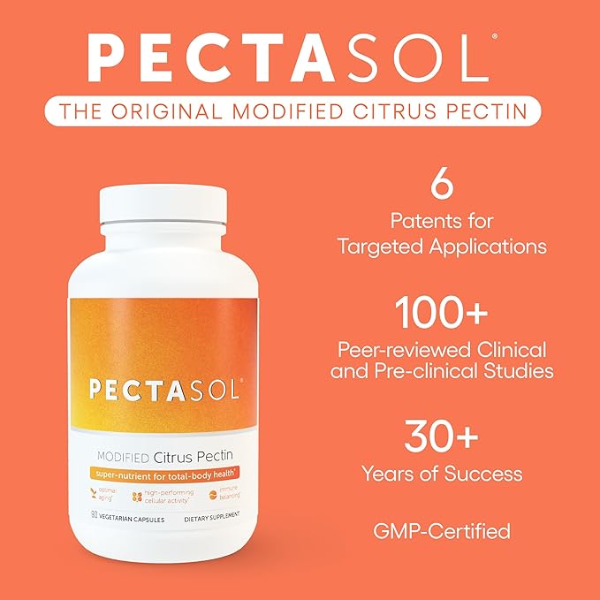PectaSol Modified Citrus Pectin – 551g Lime Powder – Total-Body Health Supplement to Support Heart Immune System Inflammation Response &amp Healthy Aging + Maintain Healthy Galectin-3 Levels