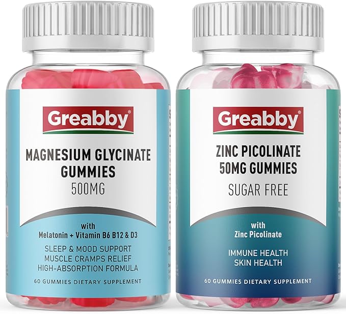 Zinc Gummies Magnesium Gummies Zinc Picolinate &amp Magnesium Glycinate