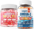 Womens Multivitamin Gummies &amp Vegan Omega 3 Gummies