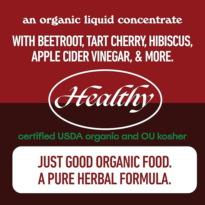 Complete Natural Products Uric Acid Complete - 8oz Liquid Supplement to Support Uric Acid Cleanse Kidney Health &amp Circulation with Apple Cider Vinegar Tart Cherry &amp Beet Root.