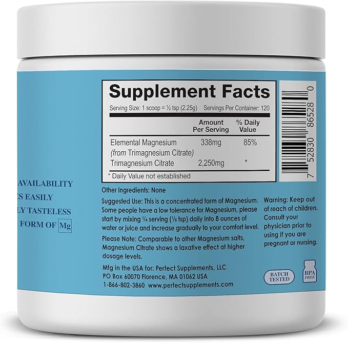 Perfect Magnesium Citrate Powder - 270g