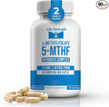 L-Methylfolate 7.5mg + Vitamin B Complex - 5-MTHF B6 &amp B12 Methylcobalamin - 60 Capsules - Professional Strength Active Methyl Folate - Non GMO Gluten Free No Fillers (2-Month Supply)