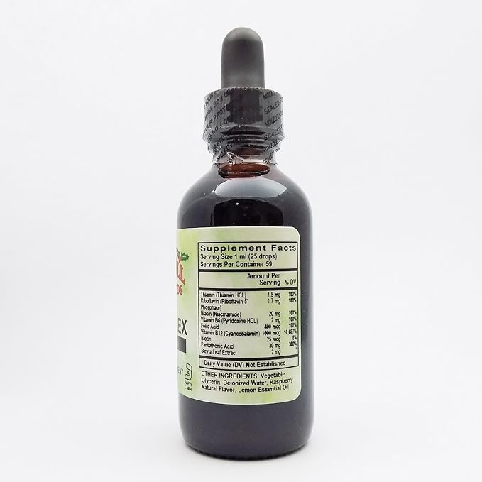 Holly Hill Health Foods Fast Absorption B Complex 2 Ounce