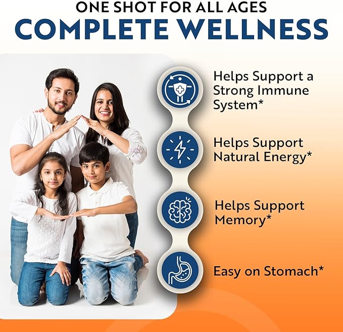 Mega Liquid Multivitamins Trace Minerals Amino Acids Turmeric for Adults Men Women Teens Kids Non-GMO No Soy No Dairy