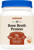 Nutricost Chicken Bone Broth Protein (Chicken Flavored 20 Servings)