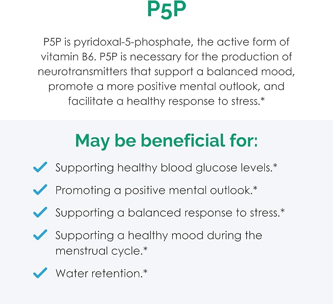 Rootcology by Dr. Izabella Wentz | P5P | Active Vitamin B6 to Support Balanced Mood and Healthy Response to Stress | 120 Vegetarian Capsules