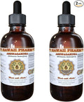 Hawaii Pharm Ashwagandha Liquid Extract Ashwagandha (Withania Somnifera) Dried Root Tincture 2x4 oz
