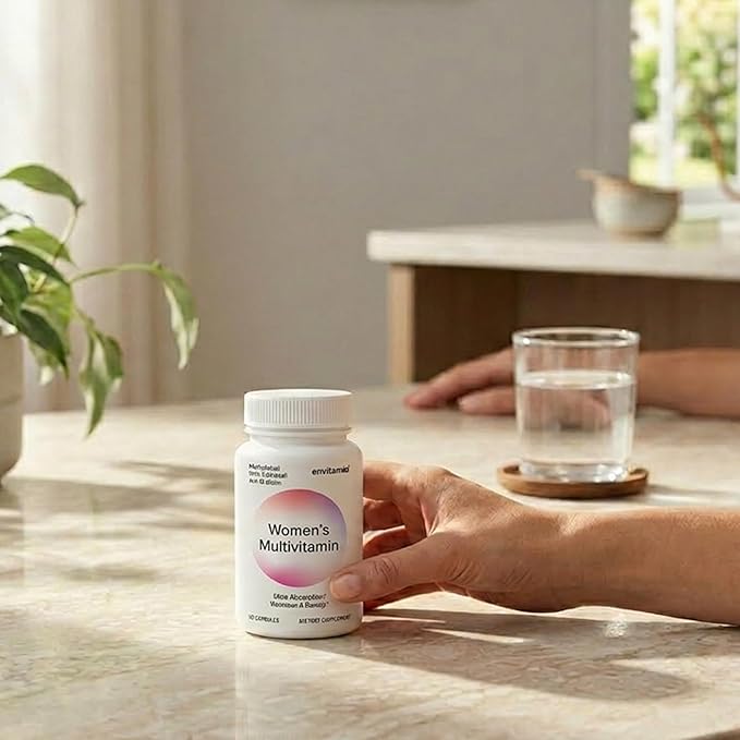 Womens Methylated Multivitamin Multimineral Horsetail Iron Biotin Complex with L Methylfolate for Ultra Absorption