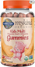 Garden of Life Women's Multivitamin 240 Count and Kids Fruit Gummy Vitamins 120 Count