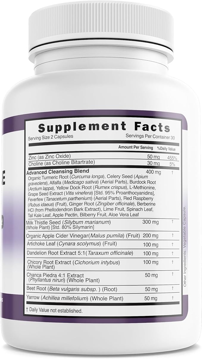 Comprehensive Wellness Duo: Liver Cleanse &amp Urinary Tract Support