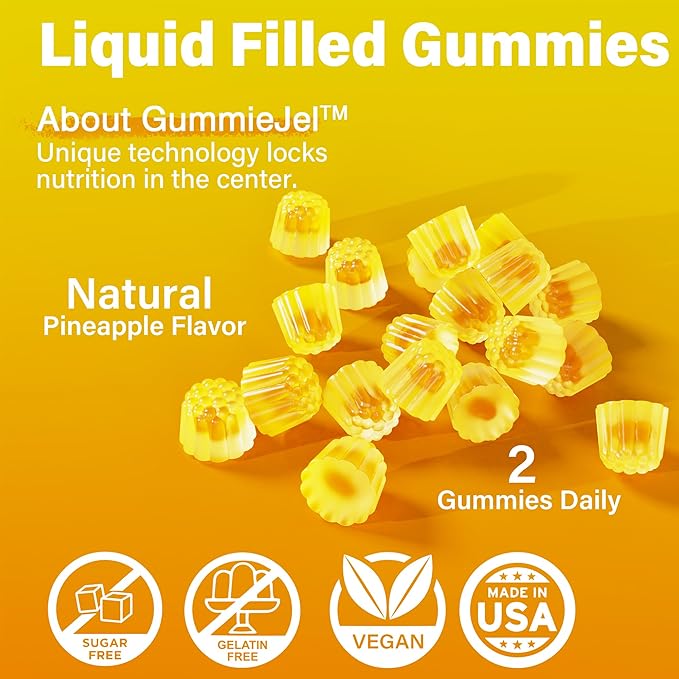 NEVISS Sugar Free Turmeric Curcumin Gummies + Marine Algae Calcium Supplement 600mg High Absorption Vegan