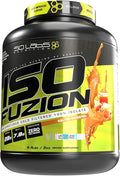 ISO FUZION 100% Whey Isolate | 28g Non Denatured Protein Powder Salted Caramel Flavor 4.4lb
