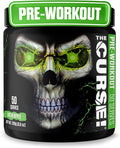JNX SPORTS The Curse! Pre Workout Powder for Men &amp Women – 50 Servings Green Apple Flavor – Caffeine L Citrulline Beta Alanine &amp Creatine for Explosive Energy Strength Pump &amp Focus