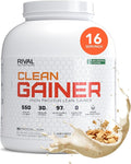 Rival Nutrition Clean Gainer Protein Powder – 5LB Cinnamon Toast Cereal – High Protein Lean Mass &amp Weight Gainer | 550 Calories 30g Protein 97g Multi-Source Carbs No Artificial Flavor – 16 Serv