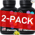Thermogenic Multi Collagen Burn Capsules - Hydrolyzed Collagen Peptides Plus Hyaluronic Acid - Advanced Type I II III V X - 2-Pack 180 Collagenic Burn Caps