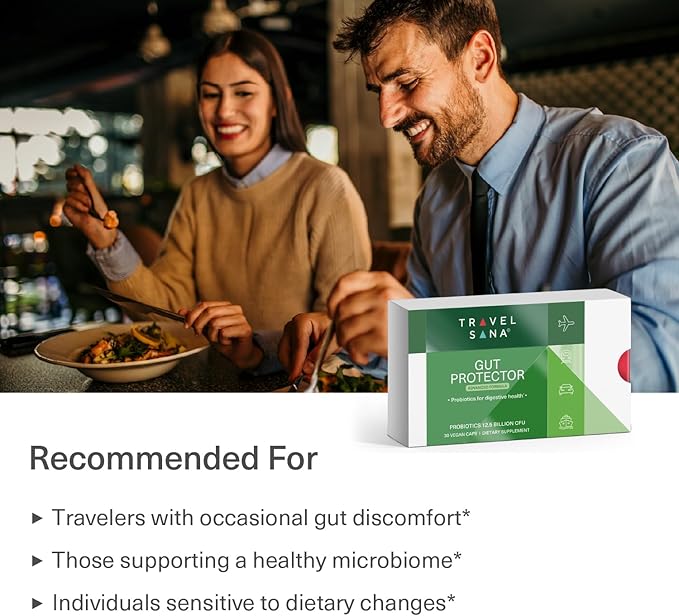 Circulation &amp Gut Balance Bundle (Gut Protector Advanced + Long-Haul Circulation 10 Caps)