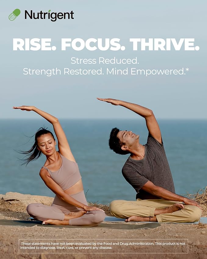 USDA Organic KSM-66 Ashwagandha 600mg with Organic L-Theanine Turmeric &amp Black Pepper Supports Calm Focus Relaxation &amp Overall Well-Being 60 Capsules
