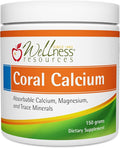 Coral Calcium Powder Marine Grade Natural 2:1 Calcium to Magnesium Ratio (500mg 60 Servings)