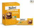 NuSkool Snacks Chocolate Peanut Butter Keto Friendly Protein Krunch Bars (12 Pack) - 7g Fiber 10g Clean Plant-Based Protein 3g Net Carbs - Gluten-Free Non-GMO Vegan Low Carb Keto Healthy Breakfas