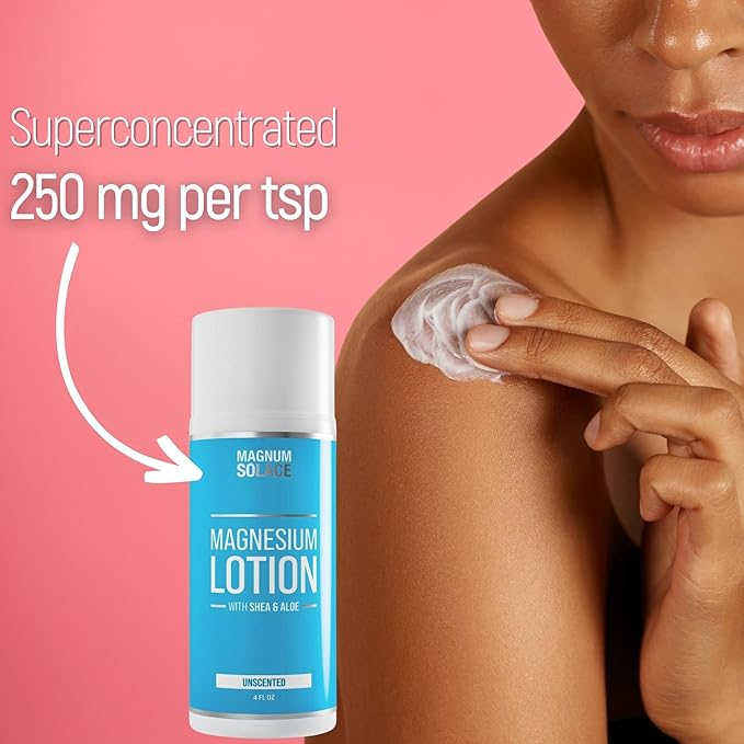 Magnesium Lotion and Magnesium Oil Spray (2 Item Bundle)