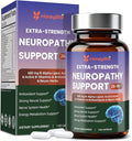 Alpha Lipoic Acid Neuropathy Supplements - with 600mg R-Alpha Lipoic Acid NAC ALC Active Vitamin B12 B1 B2 B6 Magnesium - for Nerve Heath Liver Detox Antioxidant &amp Mental Support
