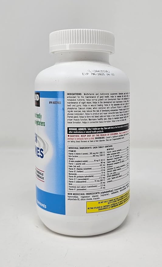 Kirkland Signature Men Multivitamin 365 Tablets