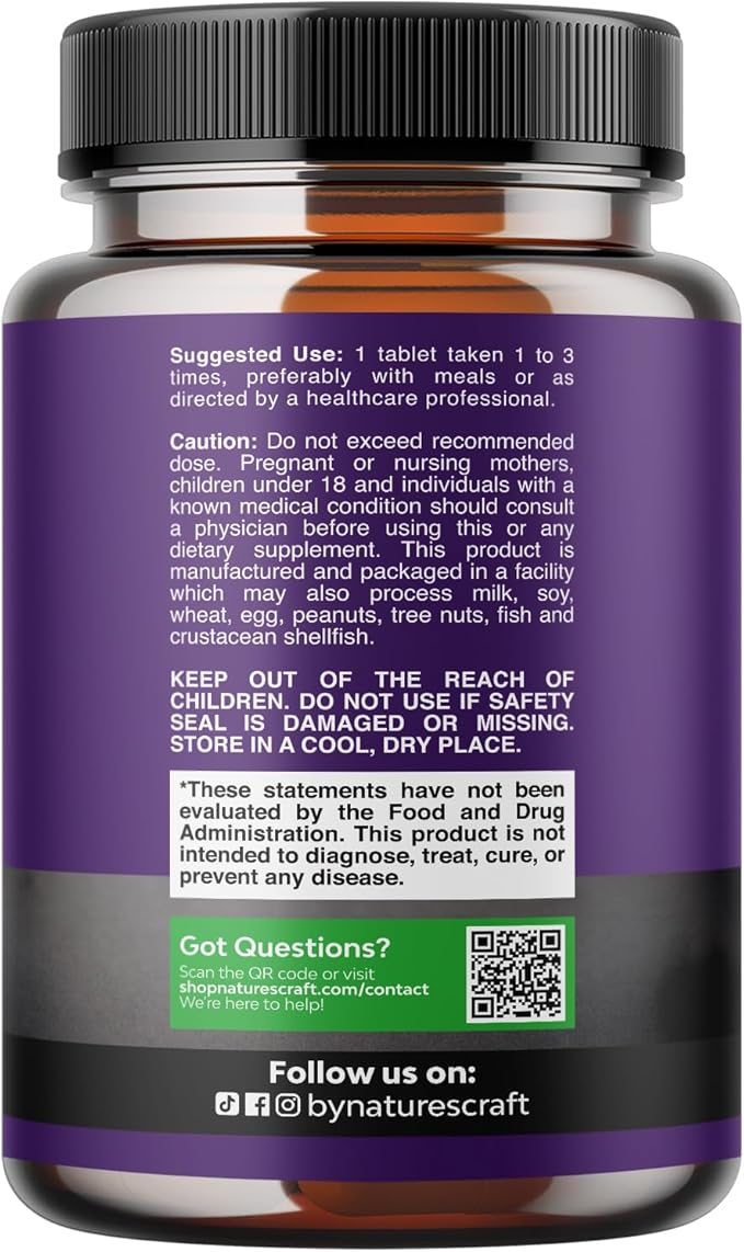 High Strength Organic Ashwagandha Supplements - Ashwagandha Organic Tablets for Mood Support &amp Hormone Balance for Women &amp Men - Root Extract Powder with Black Pepper for Better Absorption - 1