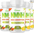 Sublingual NMNH 500mg (480-Day Supply 500mg per Serving) NMNH(Dihydronicotinamide Mononucleotide)NAD Supplement for NAD Levels as We Age for Anti-Aging Energy Immunity Focus - 480 Count