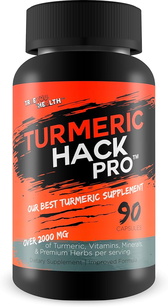 Turmeric Hack Pro - Our Best Super High Absorption Turmeric Curcumin With Black Pepper Cinnamon Ginger Berberine &amp More! Extra Strength Turmeric And Cinnamon Hack Turmeric Trick Turmeric Supple