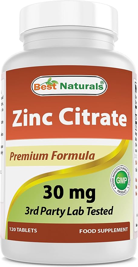 Best Naturals BCAA 3200mg &amp Zinc Citrate 30 mg