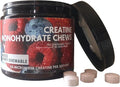 Creatine Tablet Chews 150ct 5G Micronized Monohydrate Sour Candy Mixed Berry Flavor