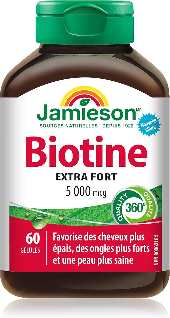 Jamieson Biotin 5000 mcg 60 Capsules