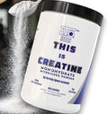 Creatine Powder for Over 40 - Creatine Monohydrate Powder for Brain Health &amp Cognitive Support | Micronized 500g | Supports Memory Focus &amp Muscle Strength | 100 Servings