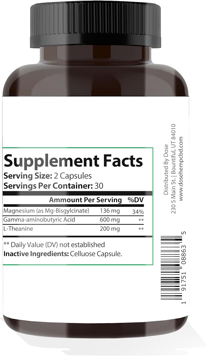 DOSE Premium Multivitamin for Daily Wellness - 60 Capsules