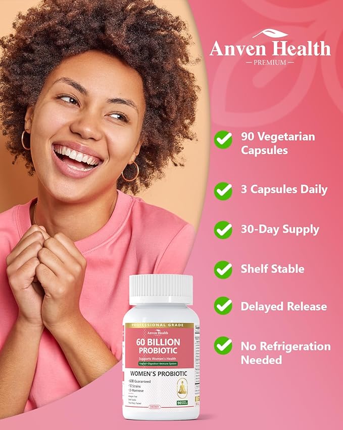 Probiotics for Women + Akkermansia Bundle – Gut Immune &amp Urinary Tract Support with Cranberry D-Mannose &amp Prebiotics丨Hormone-Free Menopause Support