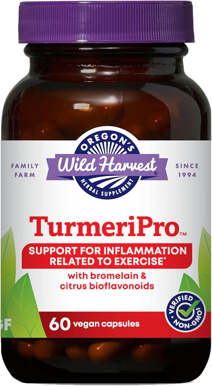 Oregon's Wild Harvest TurmeriPro™ Capsules Non-GMO Herbal Supplements 60 Count