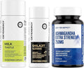 OxyEnergy Silymarin Milk Thistle 300mg &amp Ashwagandha Capsules-750 mg &amp Shilajit Capsules 15000mg